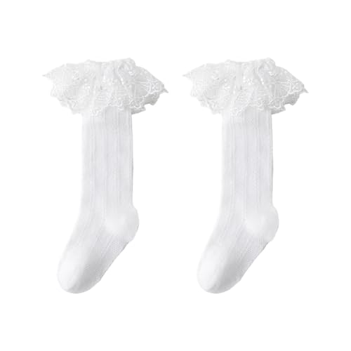 Toddler Socks, 1 Pair Breathable Mesh Under Knee Socks for Baby and Toddler Nonslip Ankle Sock Lovely Charm