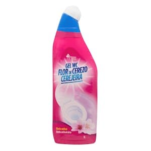Limpiador WC Flor de Cerezo Bosque Verde en gel Botella 1 L Pack 2