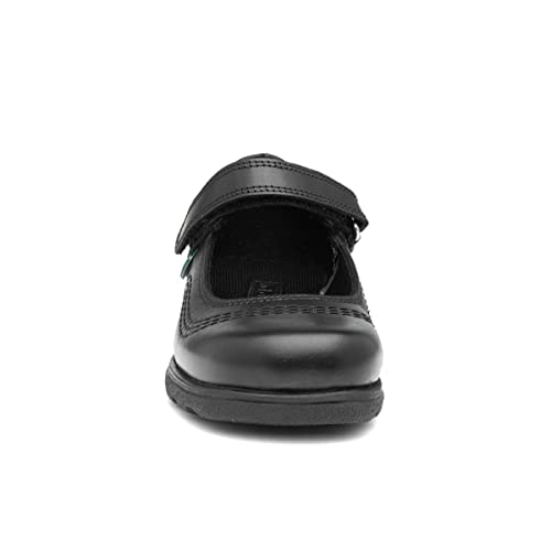 Kickers Girls Fragma Pop Leather School Shoes3