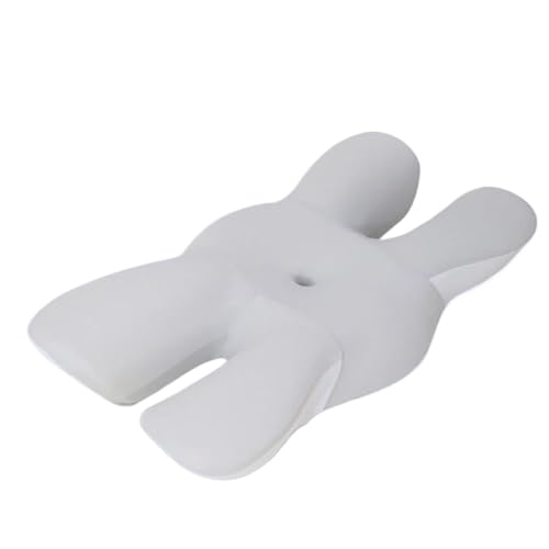 Almohada cervical de memoria – Cojín ergonómico de para dormir abajo | lento restablecimiento, contorneado, el cuello y los hombros de los que duermen de lado, sin presión en la