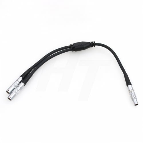 Cable divisor Trimble de 7 pines HangTon con conector macho a dos hembras de 30 cm 4