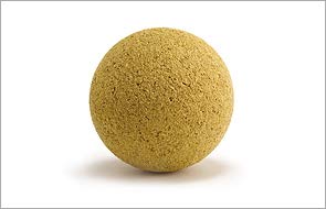 3 BALLES DE BABYFOOT en Liege Jaune Pro