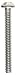 Hillman Machine Screws No. 6 - 32 X 1-1/4 " Zinc Combination/Phillips/Slotted Round Head Box 100