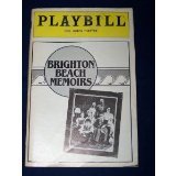 Brighton Beach Memoirs Playbill; Matthew Broderick, Joyce Van Patten
