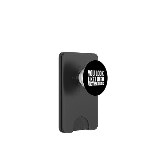Parece que necesito otra bebida - Divertido PopSockets PopWallet para MagSafe
