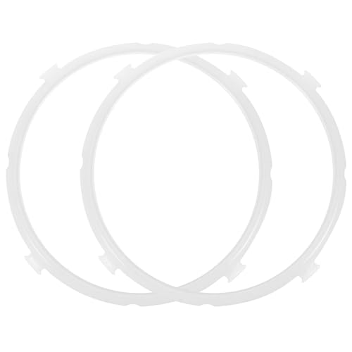 CALLARON Anillos de Sellado de Silicona 2 piezas para Ollas de Presión Eléctricas de 3l/4l, Repuestos para Electrodomésticos de Cocina miniatura 1