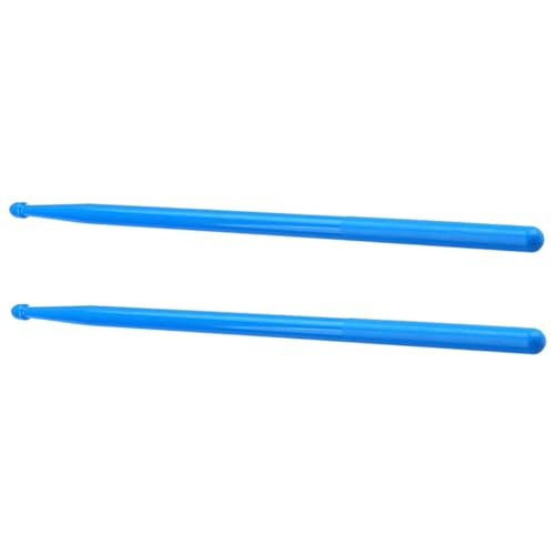 Baquetas de nylon Hemoton, 1 par, ligeras, para principiantes y profesionales, diseño de agarre suave y cómodo, para práctica e instrumentos musicales