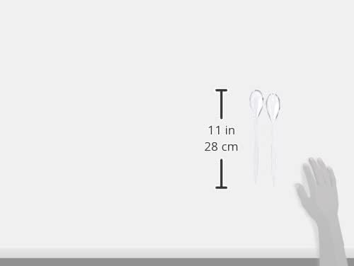 Guzzini servers-08080500 Salad Servers, 28cm, Transparent