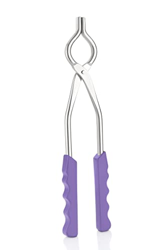 HAPPI Pincers for Kitchen sandasi/pakkad/sansi/Pincers for Cooking Tongs Stainless Steel Plastic Handle