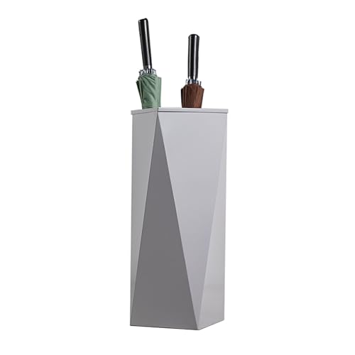 CCKUYT Paragüero Organizador de Paraguas Moderno, Soporte de Paraguas de 58 cm de Alto para Entrada, Barril de Paraguas Multiusos para el Hogar, Paragüero IR