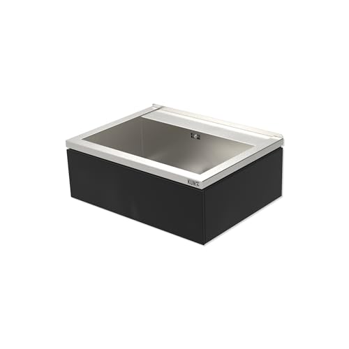 KUNe Novum 60 Ausgussbecken Edelstahl