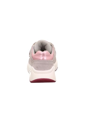 Girls Sneaker, Light Grey Pink 2500, 6 Big Kid3