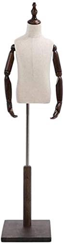 OTQEFTN Mannequin Tailors Dummy Adjustable Height Detachable Manikins Model Props Children's Clothing Store