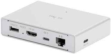 GL.iNet Comet PoE (GL-RM1PE) Remote KVM Control Over Internet - PoE/Type-C Dual Power Option 4K@30Hz,32GB EMMC Tailscale Support for PC Server Remote Access Power Management Adapted KVM Switches