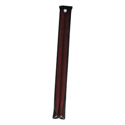 Baquetas de madera Zerodeko para batería, cuerpo redondo y suave, livianas, con mango antideslizante para práctica y actuación miniatura 4