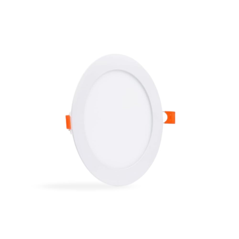SHIVALAY Aaradhna Premium15 Watt Round Panel Lights for Ceiling Super Bright Deep Light for False Ceiling Downlight Led (White, 6 Inches)-image-4