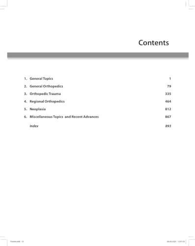 Image of Postgraduate Orthopedics: An Exam Preparatory Manual, 4 /E for MS and DNB Orthopedics Postgraduates | 15 Years of Solved DNB Theory Questions in a Chapter-wise Question and Answer Format: 1
