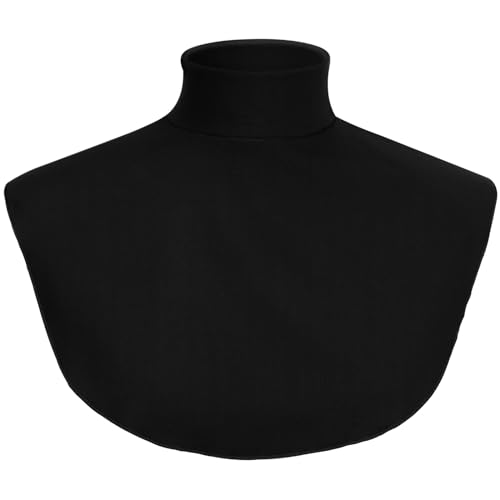 Turtleneck Dickey Extra Large Fake Collar Detachable Dickey Collar Half Mock Turtleneck for Men Women