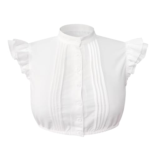 Bavarian Styles - Camisa de mezcla de algodón blanco para el Oktoberfest bávaro para cosplay de Halloween y fiestas temáticas, camiseta tirolesa, Multicolor, XXL