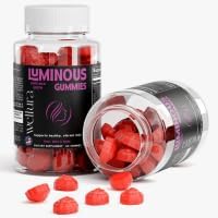 Luminous Hair, Skin & Nails Gummies with Biotin, Vitamins A, C, D, E, Collagen, Passion Fruit Flavor, 60 Count