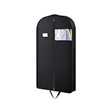 Utilisation Polyvalente: Adaptée à différents types de costumes, cette housse peut accueillir plusieurs styles, des costumes formels aux blazers. Sa polyvalence en fait un accessoire essentiel pour la garde-robe de tout homme