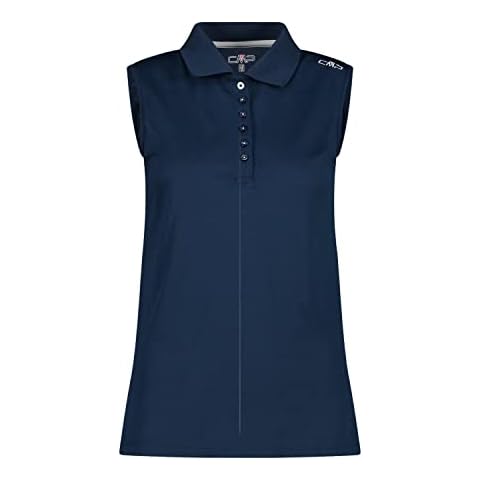 CMP Polo sin mangas para mujer, Azul-stone 38 Cover
