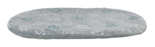 XXL Fahrradkorb Hundekorb für Lenker Weide oval mit Gitter 56 x 44 cm (N-S) + Kissen