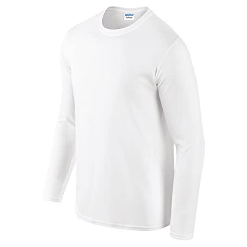 T-Shirt à Manches Longues Gildan Softstyle Adultes Mixte en Coton Léger