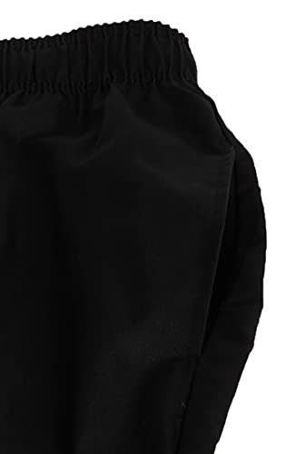 Chef Works Men's Essential Baggy chefs pants, Black, L UK