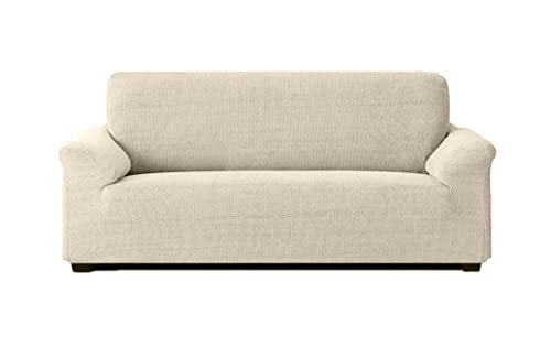 BESCH Funda Sofá Super Elástico Ajustable Antideslizante - Funda Protector Cubresofa Elástica Lavable, Protector de Sofa 2 Plazas (140-180cm)