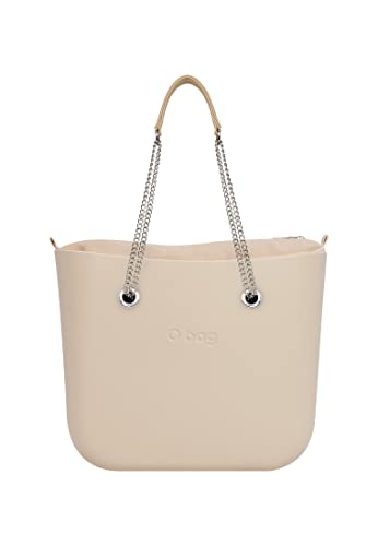 O bag - Bolso de hombro en tejido sintético para mujer