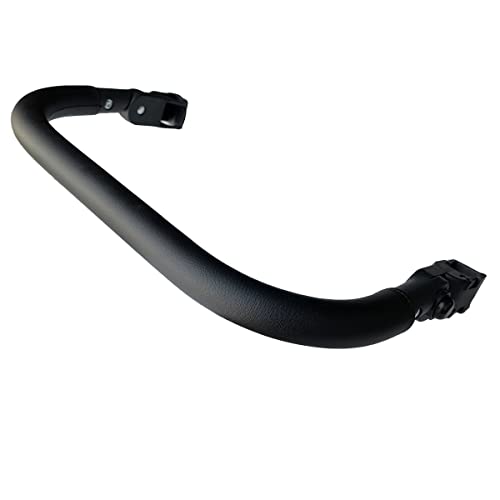 Brogtorl Barra de parachoques para accesorios de cochecito de bebé, protectores de manos, reposabrazos de piel sintética antiarañazos compatible con el cochecito Cybex Libelle