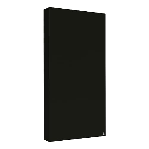 Addictive Sound Akustikpaneele Premium - Akustikplatten und Schallabsorber - Acoustic Panel und Absorber - Akustikpaneel mit den Maßen 100x50x11 cm - Akustikelemente - Schwarz