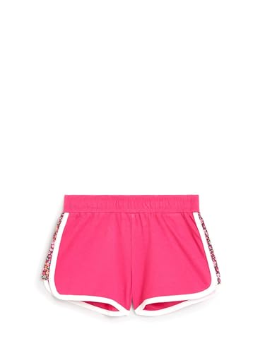 Short Diadora fuchsia coloris vif taille 14 ans en textile respirant