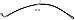 Dorman H621564 Rear Passenger Side Brake Hydraulic Hose Compatible with Select Subaru Models