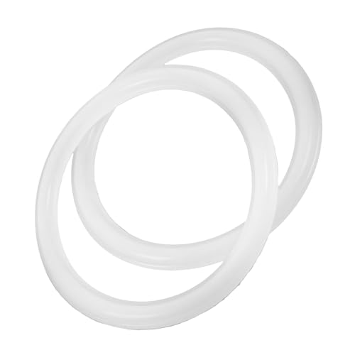 CIYODO 2 Pièces Anneau Silicone pour Machine à Glace - Accessoire pour sorbetière Joint Scellés Remplacement de Rechange d'Étanchéité