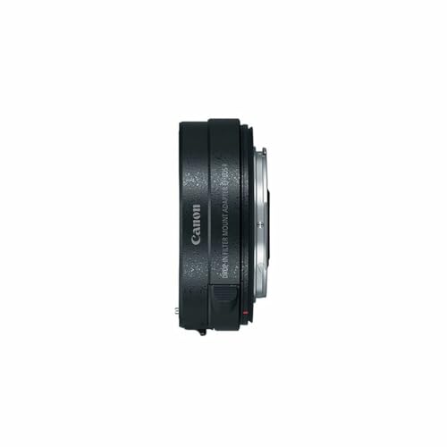 Canon 3442C005 Bajonettadapter EF-EOS R mit Einsteckfilter (C-PL: Zirkularpolfilter A), Schwarz