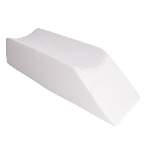Colcolo Soporte Ergonómico para Piernas, Cojín de Elevación Ajustable, Blanco