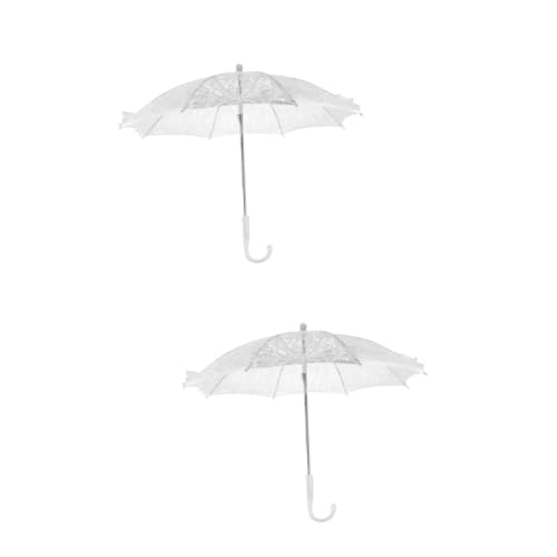 Parapluie dentelle blanche accessoire de photographie léger performance scène