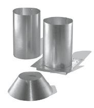 DuraVent 4PVP-IS PelletVent Pro Chimney Attic Insulation Shield, 4 Size