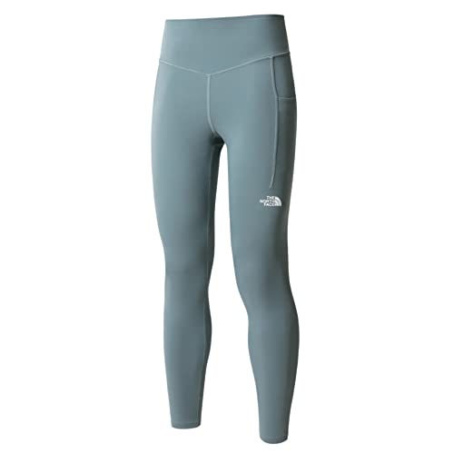 THE NORTH FACE HR Pocket mallas de mujer con compresión y bolsillos laterales elásticos negros