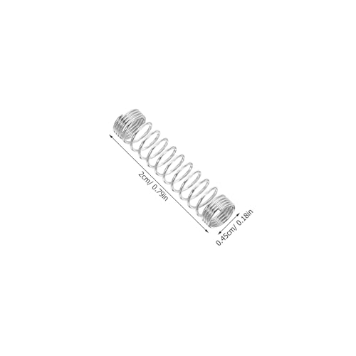 Homoyoyo 50stücke Edelstahl-kugelschreiberfedern Drahtdurchmesser X Außendurchmesser X Kleine Druckfedern für Mechanische Stifte Feder Austauschen