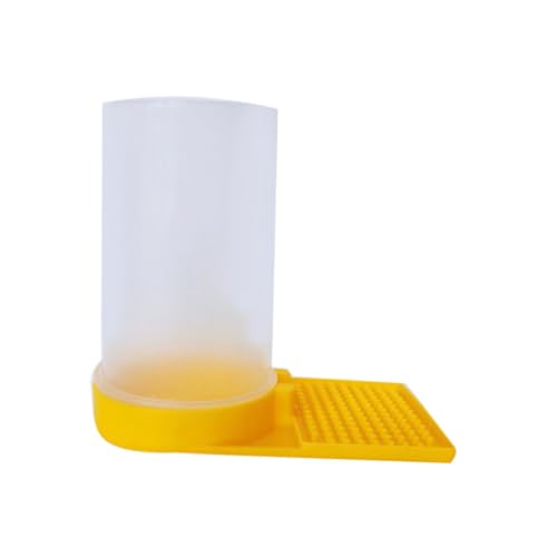 WEKADRIN Comedero para Abejas de Plástico Alimentario 2 Piezas, Comedero de Miel para Colmenas, Uso Apícola Interior Gran Capacidad y Diseño Seguro Antipérdida de Agua