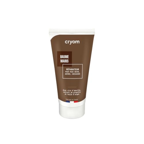 CRYOM - Bálsamo reparador para reparar y proteger las manos secas, rugosas, agrietadas, 97% de ingredientes de origen natural.