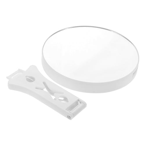 Miroir double face de maquillage grossissant pour une coiffeuse ordonnée - 2