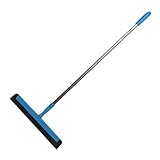 FIXOSHEE Bodenabzieher Bad Duschabzieher Drehbar Edelstahl und PP Vielseitiger Fensterwischer für...