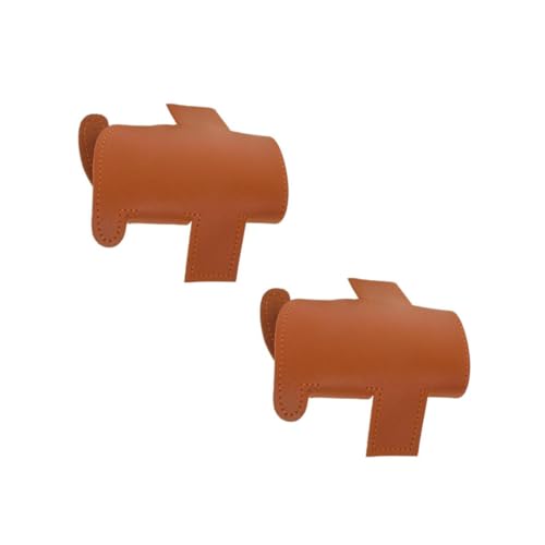 FUNOMOCYA 2pcs Trumpet Protective Cover Case Trumpet Leather Cover Protective Sleeve Bell for