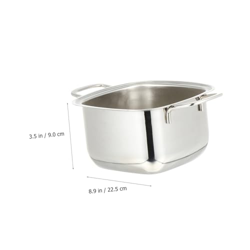 Petite marmite acier inoxydable multifonctionnelle cuisine - 3