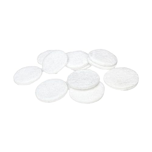 Image of Nispira Disposable Replacement Filters Compatible with Omron Healthcare Filters 1 /2 inch NE-C18 NE-C25 C30FL 9930, 24 Pack White