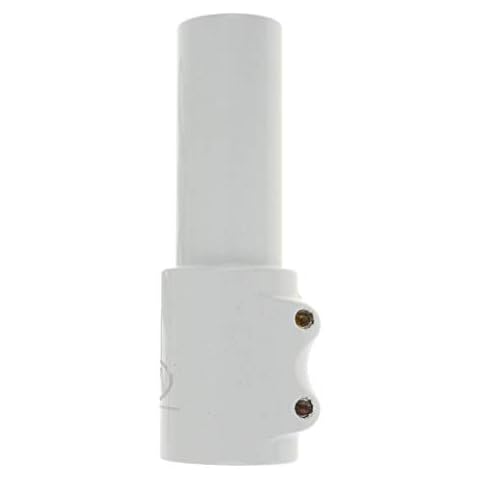 Tenlacum Bicycle Bike Handlebar Aluminum Alloy Fork Stem Riser Raiser Lifter Extender Adapter (White) Cover